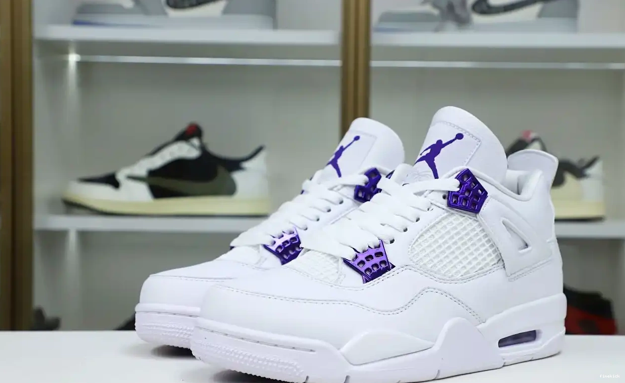 PURPLE 4 JORDAN AIR METALLIC 0325